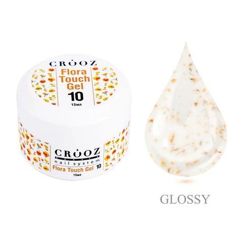 Гель для наращивания CROOZ BUILDER FLORA TOUCH GEL #10, 15 мл CR-FTOUCH-10 фото