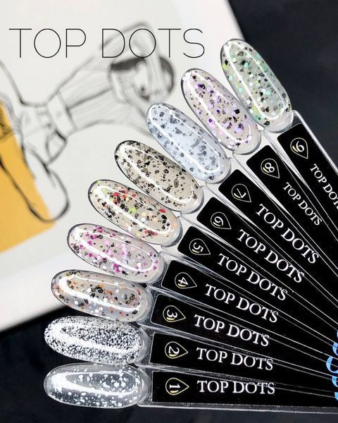Глянцевий топ CROOZ TOP DOTS #3, 8 мл CR-TDOT-03 фото