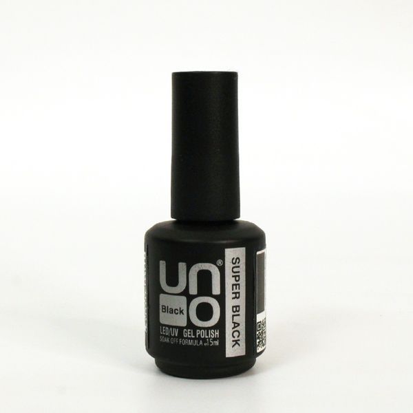 Гель-лак Uno Super Black, 15 мл UNO-GEL-SB15 фото