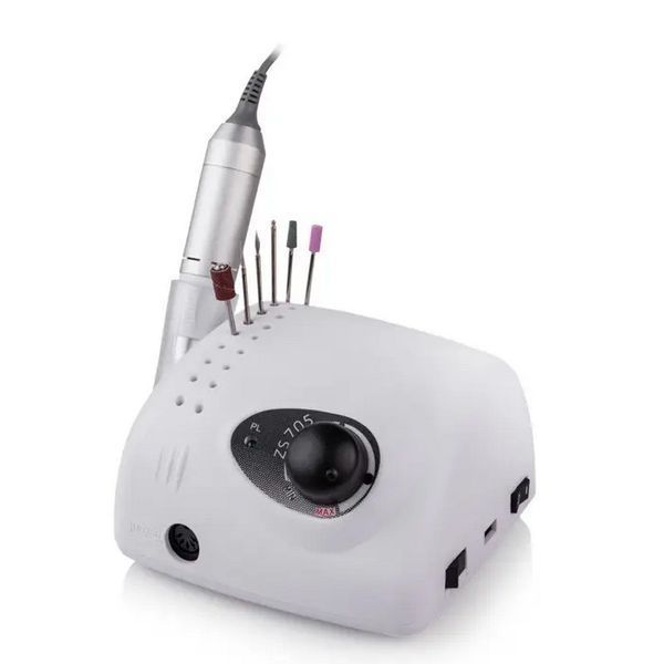 Фрезер для манікюру Bucos Nail Drill ZS-705 WHITE 65 Ват 35 000 об (+6 фрез в подарунок) S-705-65-35-W фото