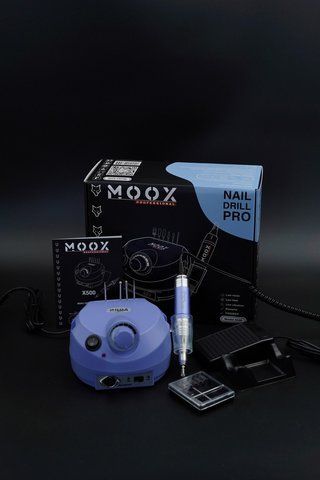 Фрезер для манікюру та педикюру MOOX X500 45 000 об/хв 65 W, Purple Moox-500-P фото