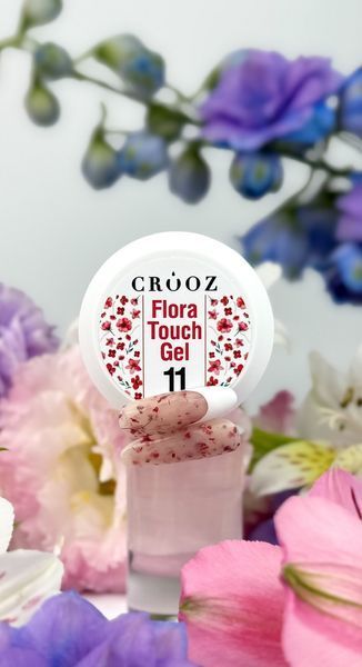 Гель для наращивания CROOZ BUILDER FLORA TOUCH GEL #11, 15 мл CR-FTOUCH-11 фото