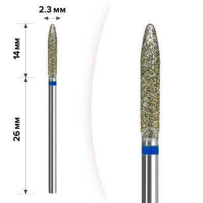 М-08 Алмазная насадка Конус Blue 2,3*14 М-08 Алм Кон Blu 2,3*14 фото