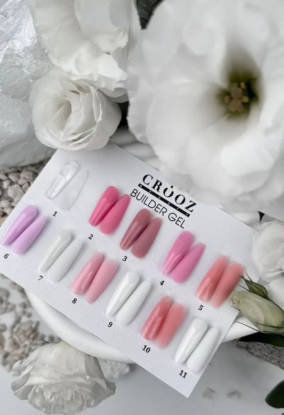Гель для нарощування CROOZ Builder Gel #1 Clear, 15 мл CR-24248 фото