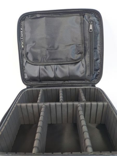 Кейс-портфель для косметолога, візажиста 24091, Червоний тканинний Case-091R фото