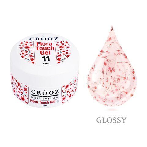 Гель для наращивания CROOZ BUILDER FLORA TOUCH GEL #11, 15 мл CR-FTOUCH-11 фото