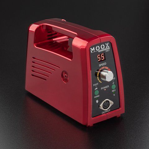 Фрезер для маникюра и педикюра MOOX X 801, 55&nbsp;000 об/мин, 80 W, Красный Moox-801-R фото