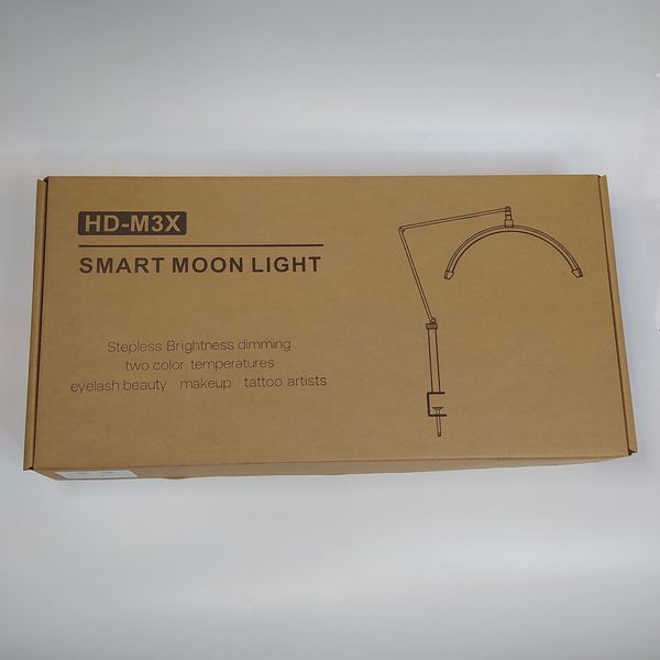 Безтіньова LED-лампа Smart MOON Light HD-M3X, 20 Вт, Чорна HD-M3X-BL фото