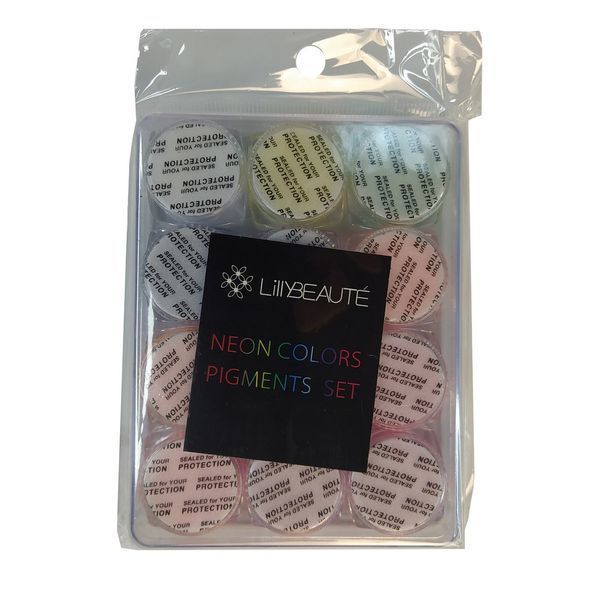 Набір поталі для декору Magic Nails, 12 шт, 12 кольорів LB-P-002 фото
