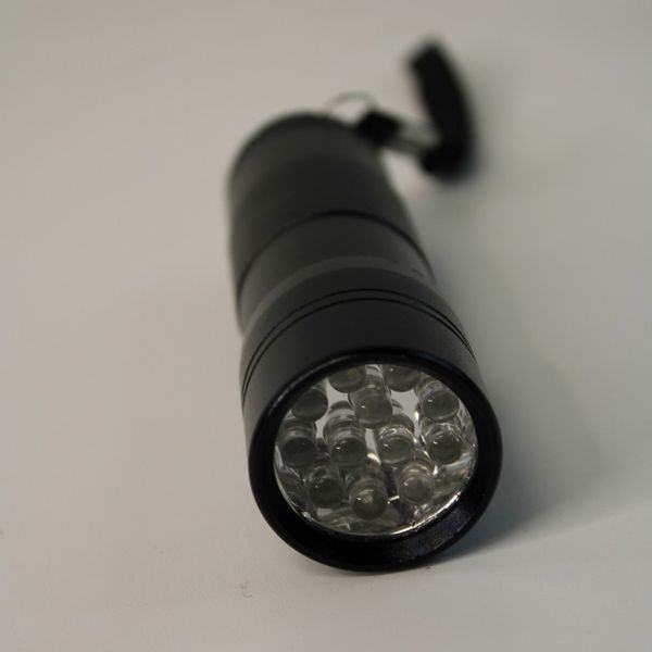 UV/LED-ліхтарик для сушіння нігтів 12 Вт, Чорний GF-LEDF-B фото