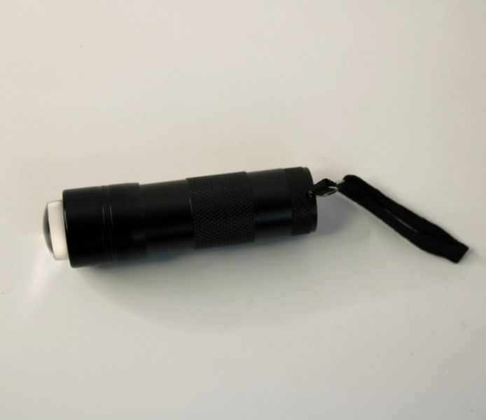 UV/LED-ліхтарик для сушіння нігтів 12 Вт, Чорний GF-LEDF-B фото