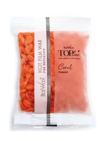 Гарячий віск у гранулах Italwax Корал, 100 г C_FWP100_CR_IT фото