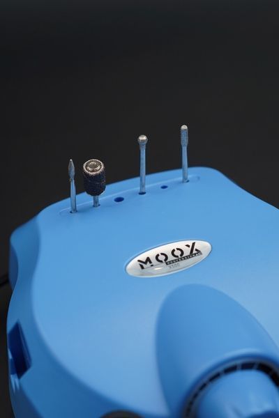 Фрезер для манікюру та педикюру MOOX X500 45 000 об/хв 65 W, Sky Blue Moox-500-SB фото