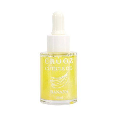 Суха олія з шимером CROOZ CUTICLE OIL, BANANA, 20 мл CR-OILKSH-007 фото