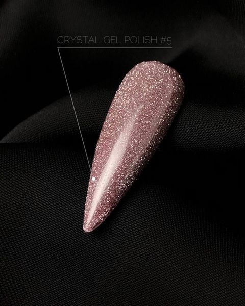 Світловідбивний гель-лак Crooz Crystal Polish #5, 8 мл CR-GEL-CRYS05 фото