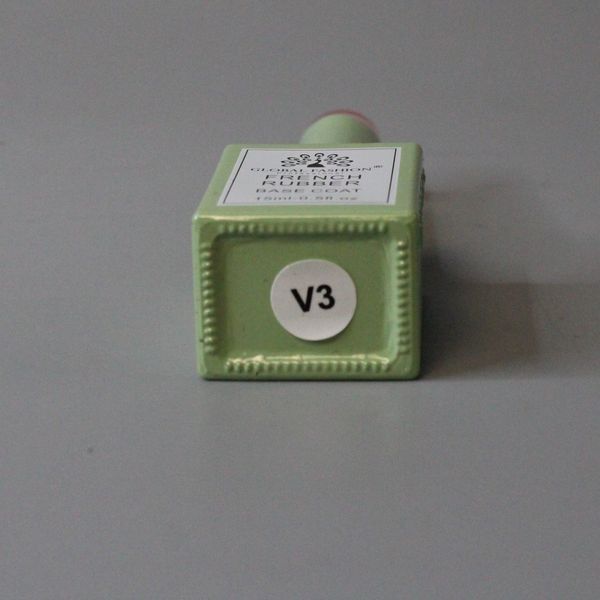 База для ногтей Global Fashion French Rubber Base Coat 03, 15 мл 23823 фото