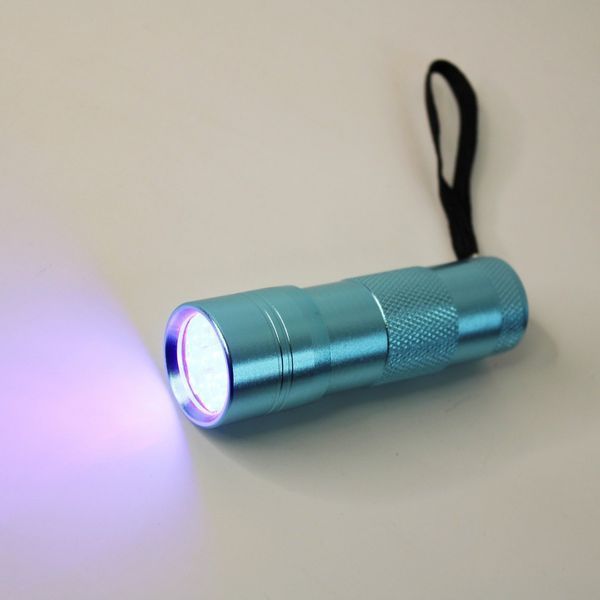 UV/LED-ліхтарик для сушіння нігтів 12 Вт, Бірюзовий GF-LEDF-T фото