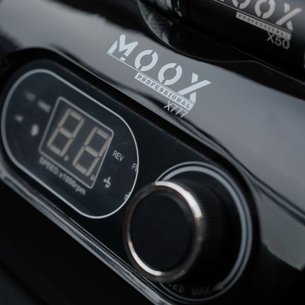 Фрезер для маникюра и педикюра MOOX X777, 50 000 об/мин, 70W, Black Moox-777-BLK фото