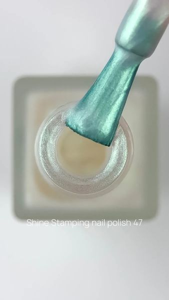 Лак для стемпінгу CROOZ Shine Stamping Nail Polish #47, 6 мл CR-SH-ST-47 фото