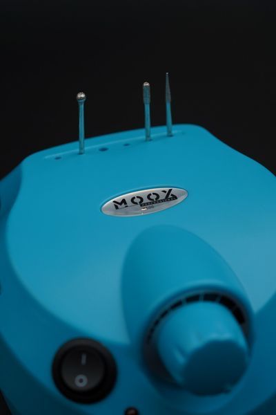 Фрезер для манікюру та педикюру MOOX X500 45 000 об/хв 65 W, Light Blue Moox-500-LB фото