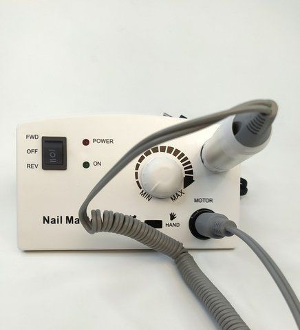 Фрезер для манікюру Nail Master Drill Pro 211 65 Вт 30&nbsp;000 об/хв Білий NMD-30-65-W фото