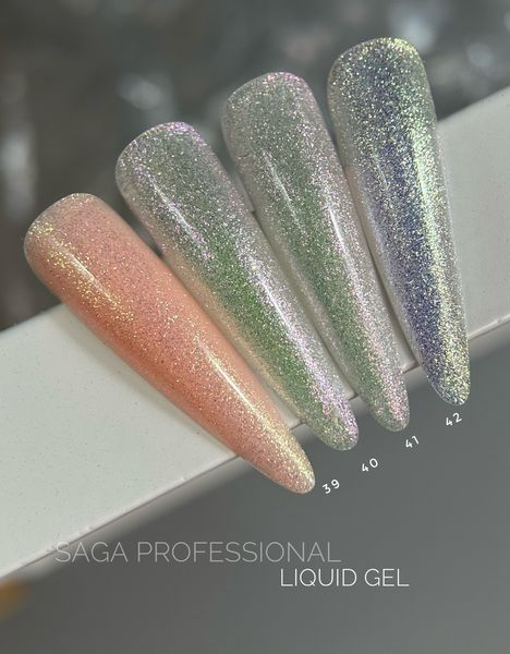 Гель для наращивания и укрепления ногтей SAGA Professional Liquid Gel #10, 15 мл SG-BLIQ-10 фото