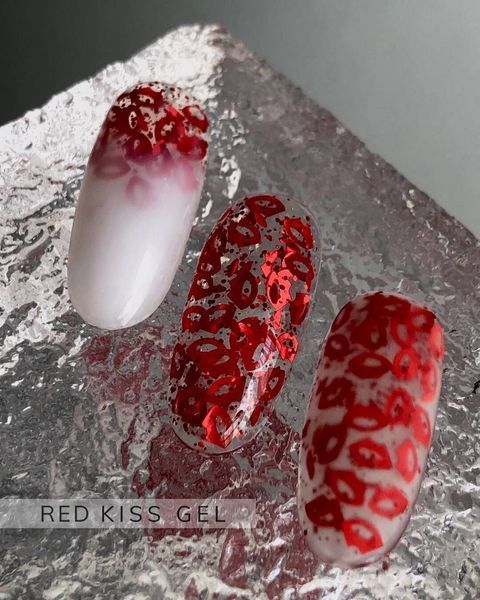 Гель для дизайна CROOZ KISS GEL RED, 5 мл CR-DIZ-KR фото