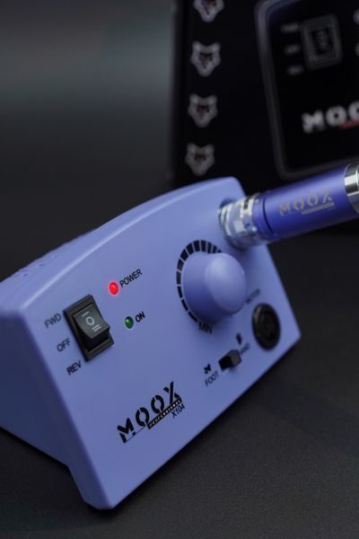 Фрезер для манікюру і педикюру MOOX X104 45 000 об / хв 65W, Purple Moox-104-P фото