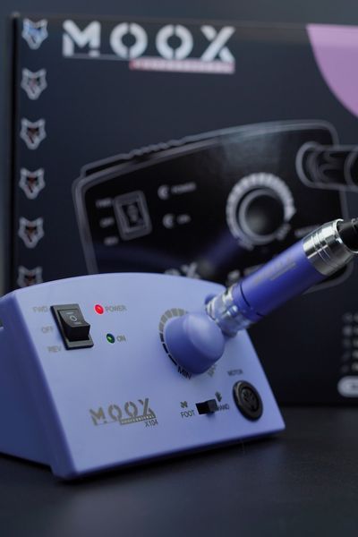 Фрезер для манікюру і педикюру MOOX X104 45 000 об / хв 65W, Purple Moox-104-P фото