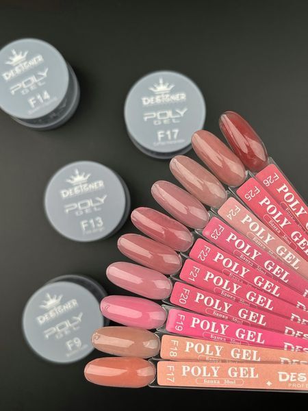 Полігель Designer Professional Polygel F09, в банці 30 мл DP-P30-BF09 фото