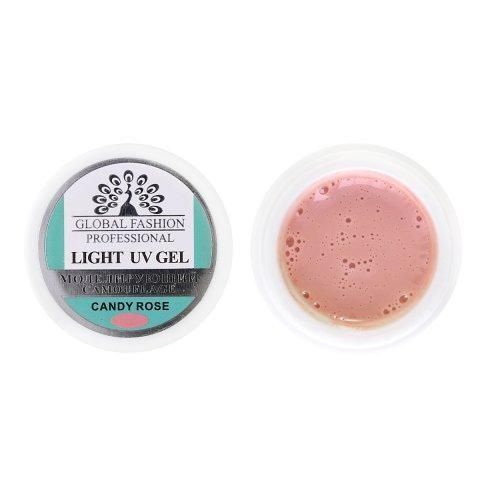 Light Gel Global Fashion candy rose 15g 1786 фото