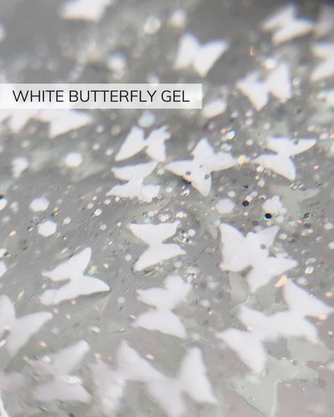 Гель для дизайна CROOZ WHITE BUTTERFLY GEL, 5 мл CR-DIZ-WB фото