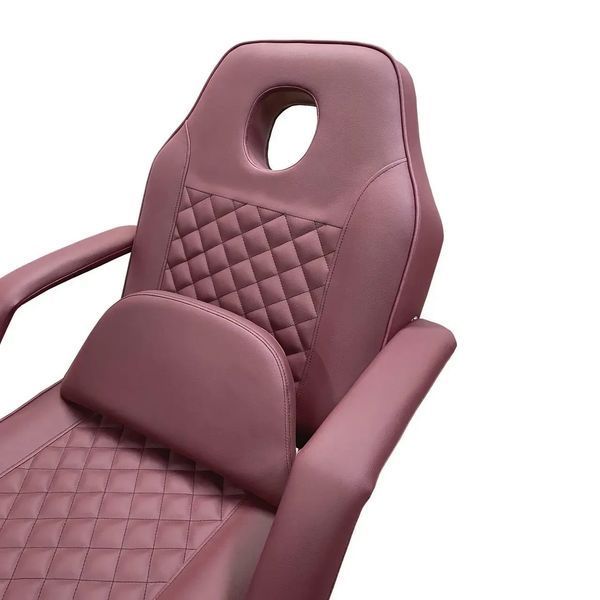 Косметологическое кресло-кушетка на гидравлике Mr.Helix Premium, Коричневая KH-P-Br фото