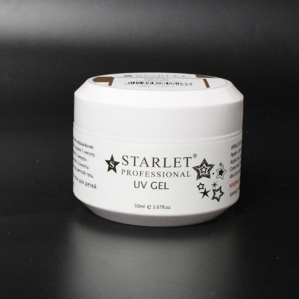 Гель для наращивания STARLET PROFESSIONAL UV GEL, Light Pink, 50 мл STP-UVG-LP50 фото