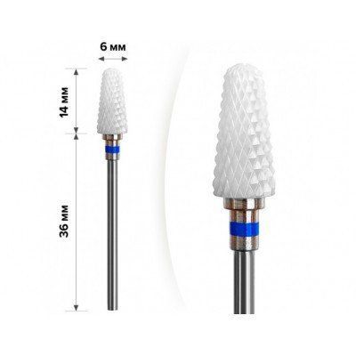 М-204 Фреза керамическая Зонтик Blue 6*14 М-204 Ф/К Зонт Blue 6*14 фото
