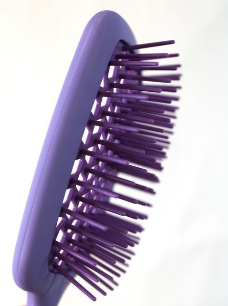 Расческа HollowComb SUPERBRUSH PLUS, Сиреневый с белым HC-LIL-WHT фото