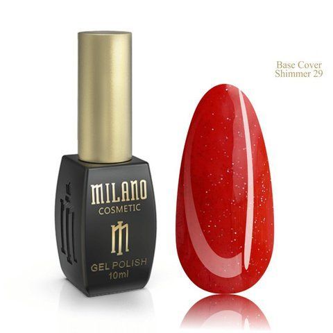 Базовое цветное покрытие с шиммером MILANO Color Shimmer Base 29, 10 мл C-000001399 фото