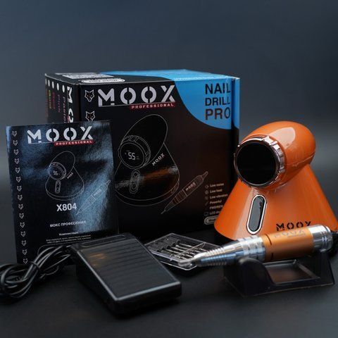 Фрезер для манікюру та педикюру MOOX X 804 55&nbsp;000 об/хв, 80 W, Orange Moox-804-OR фото