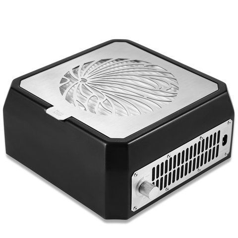 Вытяжка для маникюра с HEPA-фильтром настольная MicroSTOP Base, Черная MS-5225 фото
