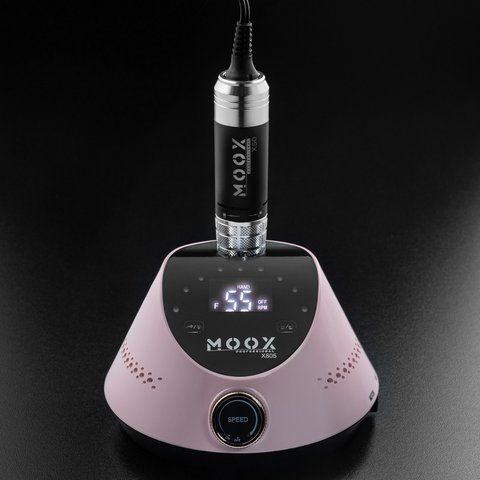Фрезер для манікюру та педикюру MOOX X 805 55&nbsp;000 об/хв 80 W Рожевий Moox-805-Ro фото