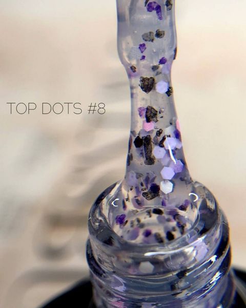Глянцевий топ CROOZ TOP DOTS #8, 8 мл CR-TDOT-08 фото