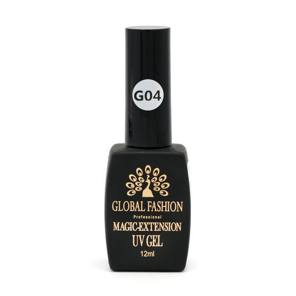 Гель Global Fashion з шимером Magic-Extension, 12 мл, № 4 9037 фото