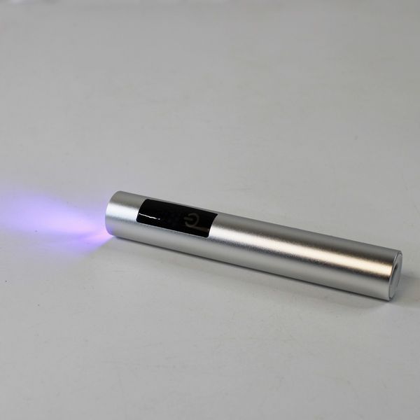 UV/LED-ліхтарик для сушіння нігтів Handheld Nail Lamp, Сріблястий, 3 Вт HH-SILV фото