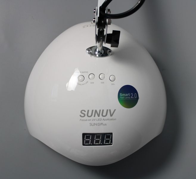 UV/LED-лампа для педикюру на штативі SUN 5 Plus, 48 Вт (Оригінал) SUN5P-PD-W фото