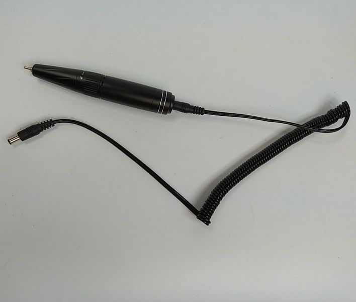 Фрезер для манікюру та педикюру Nail Drill UV-701 з підсвічуванням 35 Вт 40&nbsp;000 об/хв Чорний UV-701B фото