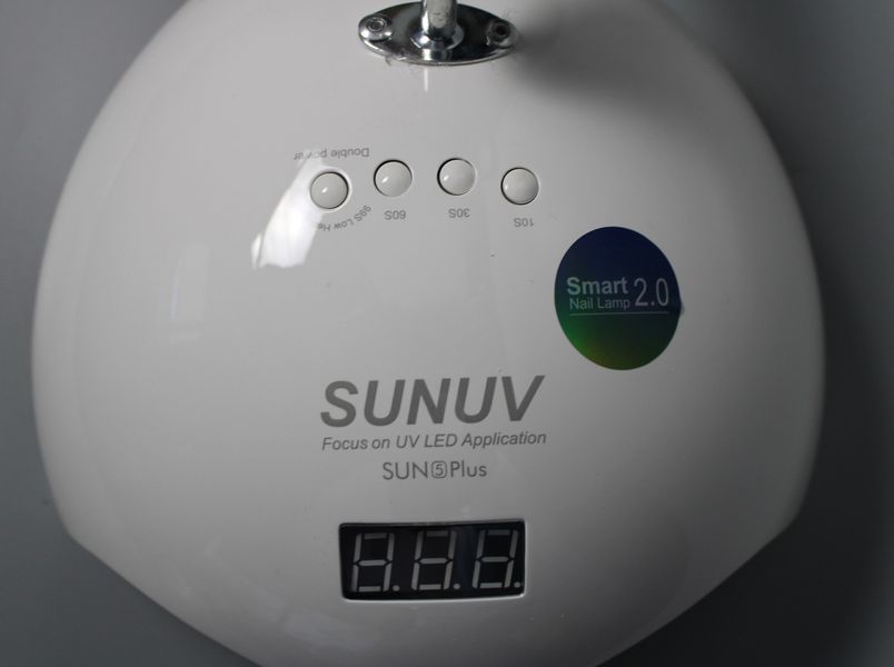 UV/LED-лампа для педикюру на штативі SUN 5 Plus, 48 Вт (Оригінал) SUN5P-PD-W фото