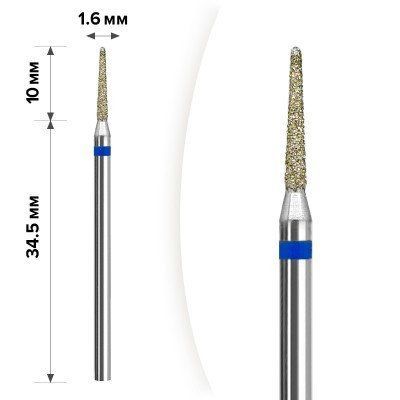 М-11 Алмазная насадка Игла Blue 1,6*10 М-11 Алм Игла Blue 1,6*10 фото