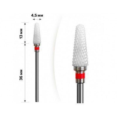 М-205 Фреза керамическая Зонтик Red 4,5*13 М-205 Ф/К Зонт Red 4,5*13 фото
