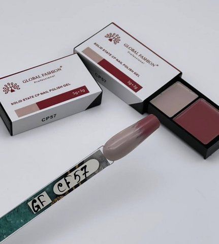 Твердий гель-лак Global Fashion Solid State CP Nail Polish Gel #CP57 GF-CP-57 фото