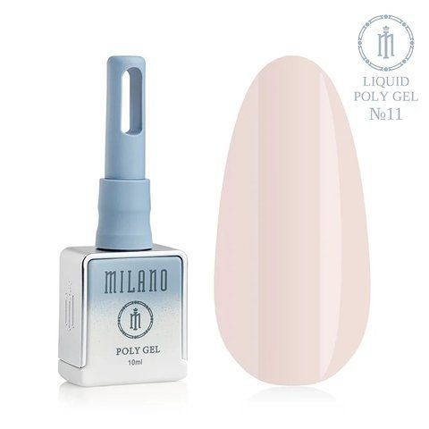Полигель MILANO PREMIUM POLY GEL LIQUID 11, 10 мл C-000011561 фото